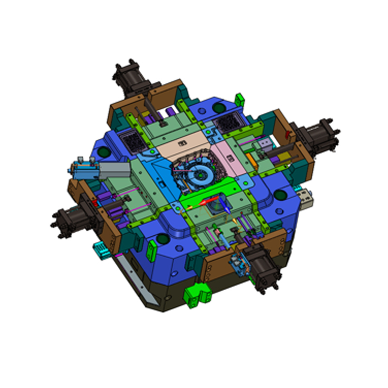 2200T gegoten motorbehuizing van aluminiumlegering