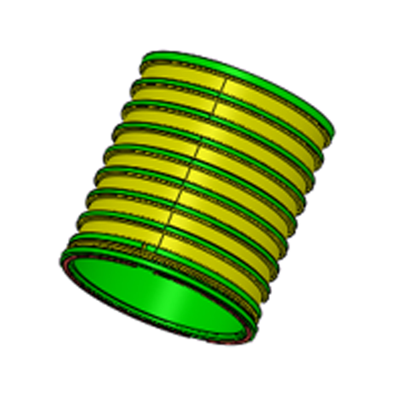 Aluminium spuitgieten koelwatermantel Aluminium spuitgieten koelwatermantel