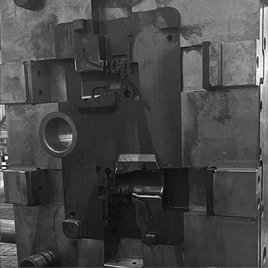 Gegoten behuizing van aluminiumlegering